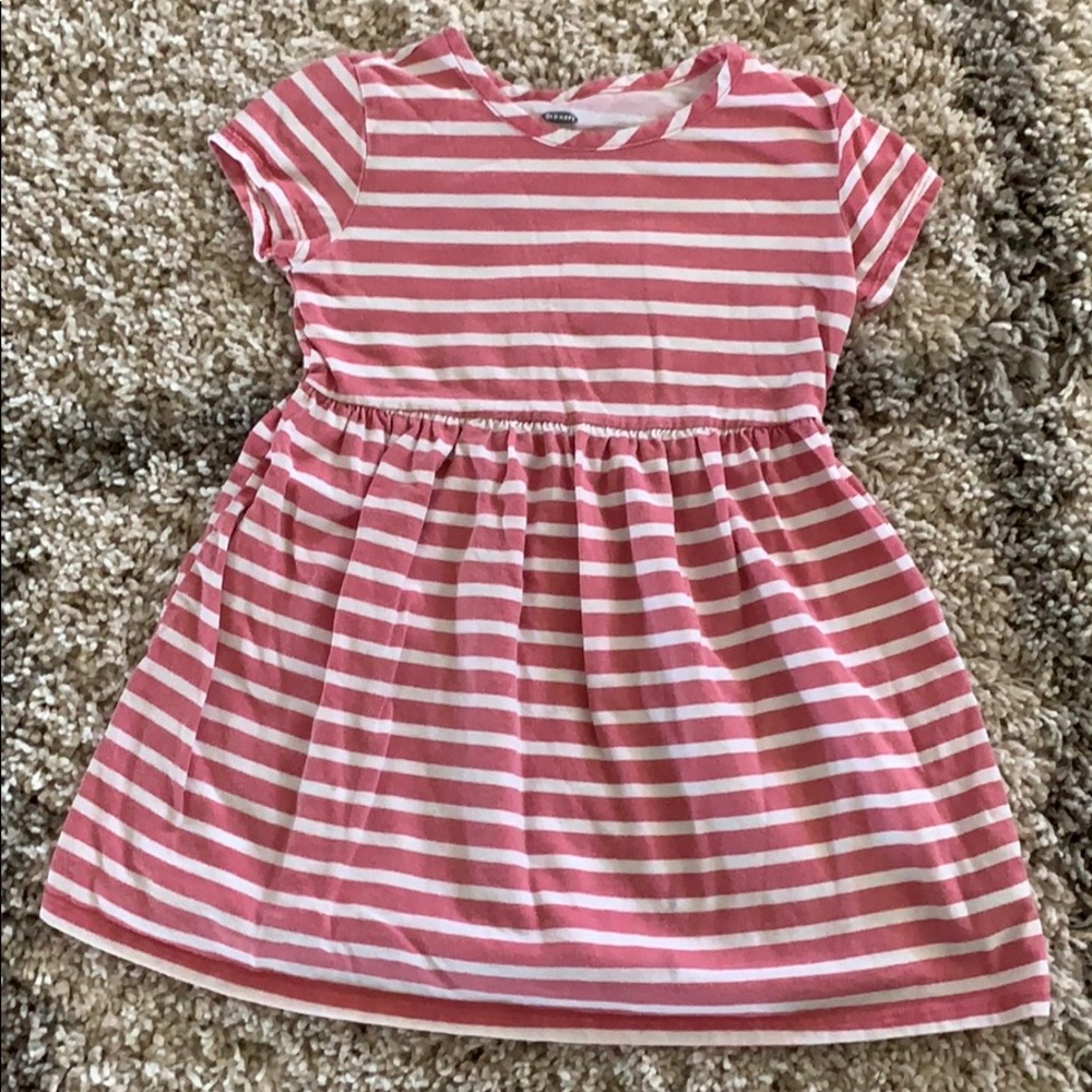 Stripes dress.